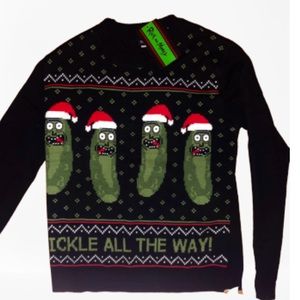Rick and Morty Pickle rick christmas sweater